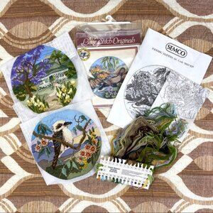 Vintage Semco Longstitch Kit + 2 Finished Kits